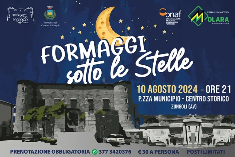 Formaggi Sotto le Stelle 2022 Zungoli - Cooperativa Agricola Molara